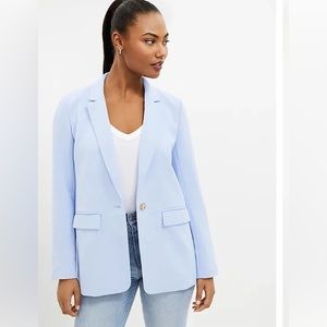 Loft | Crepe Long Modern Blazer